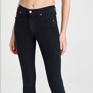 AGOLDE Toni Mid Rise Straight Jeans